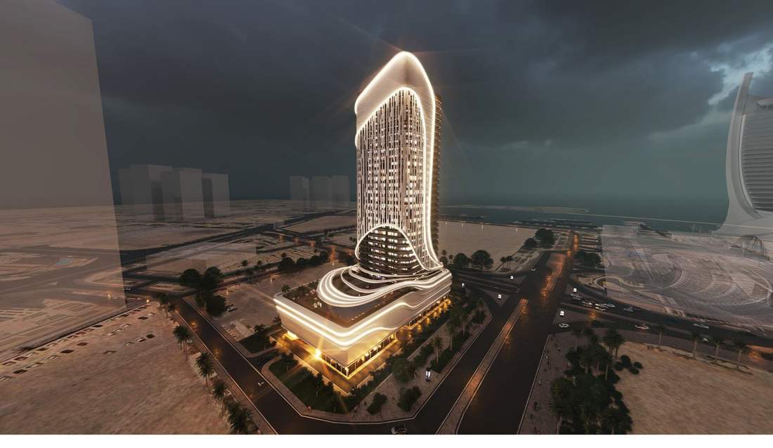 Al Kharaej Res. 21 tower