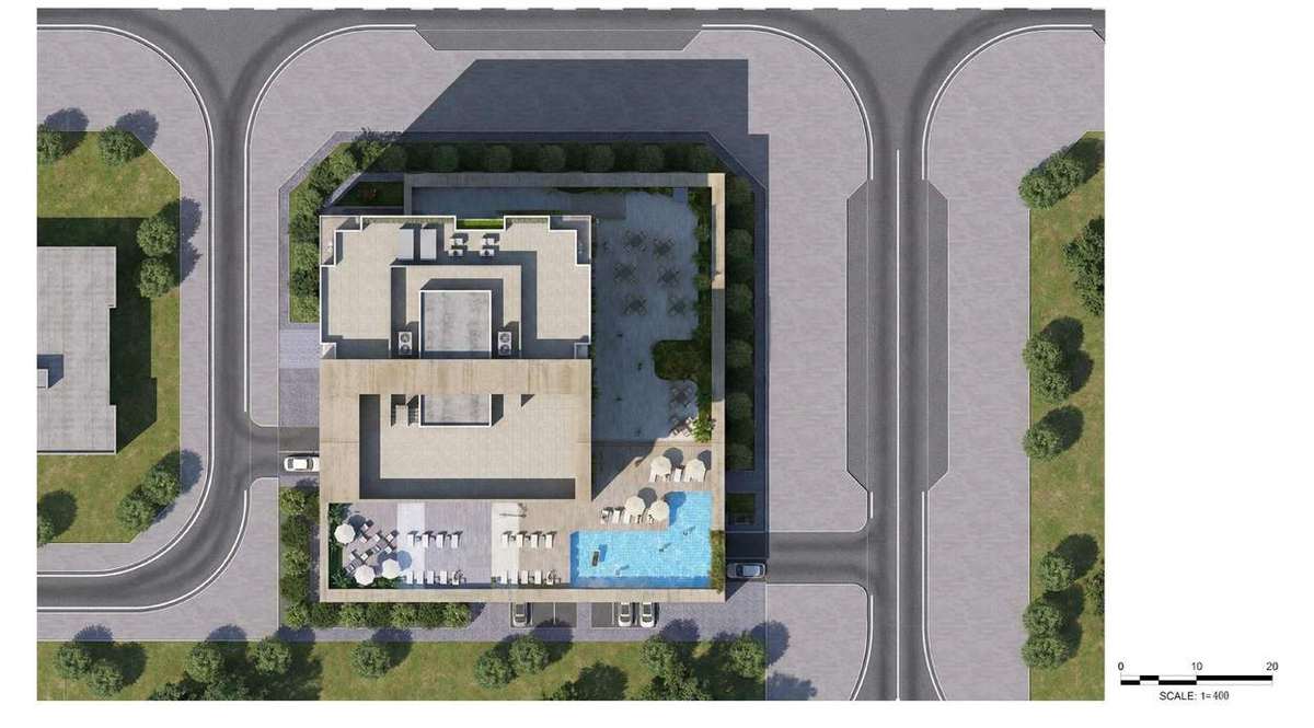 Amenities and common spaces plan